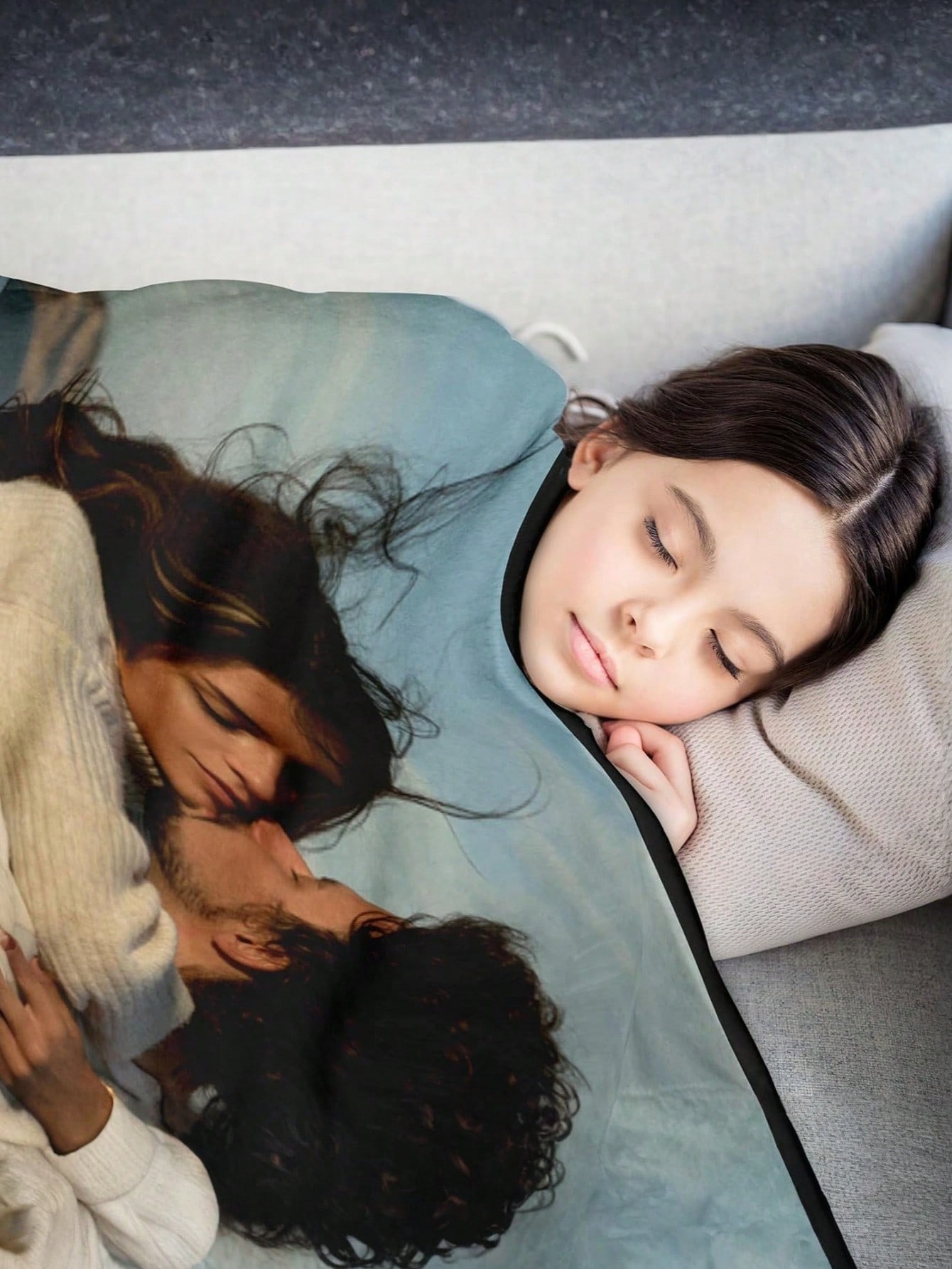 Personalized Music Photo Blanket